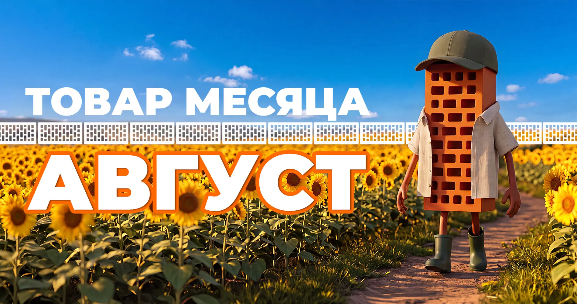 Товар месяца! Скидки на кирпич